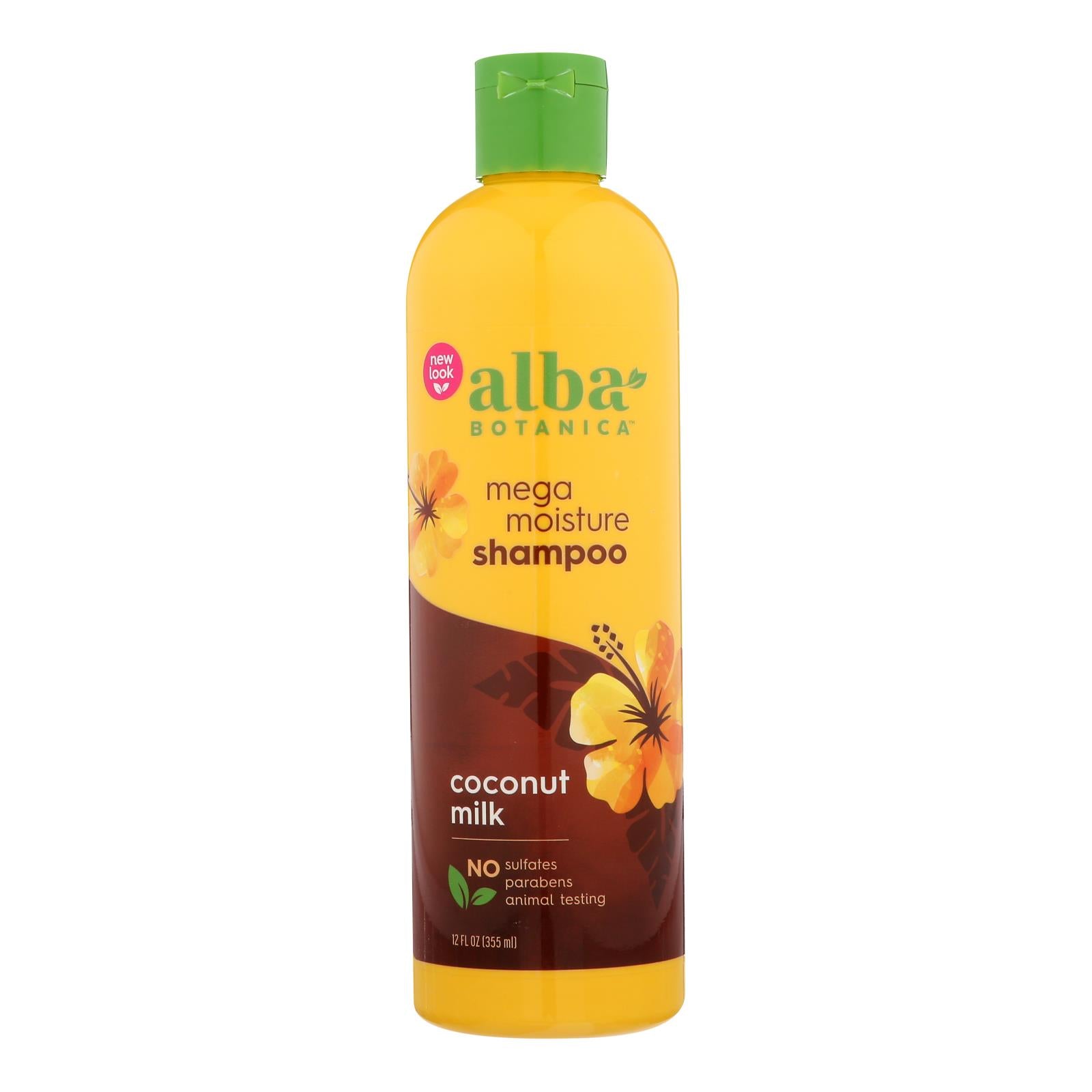Alba Botanica - Natural Hawaiian Shampoo Drink It Up Coconut Milk - 12 Fl Oz - GreatEagleInc