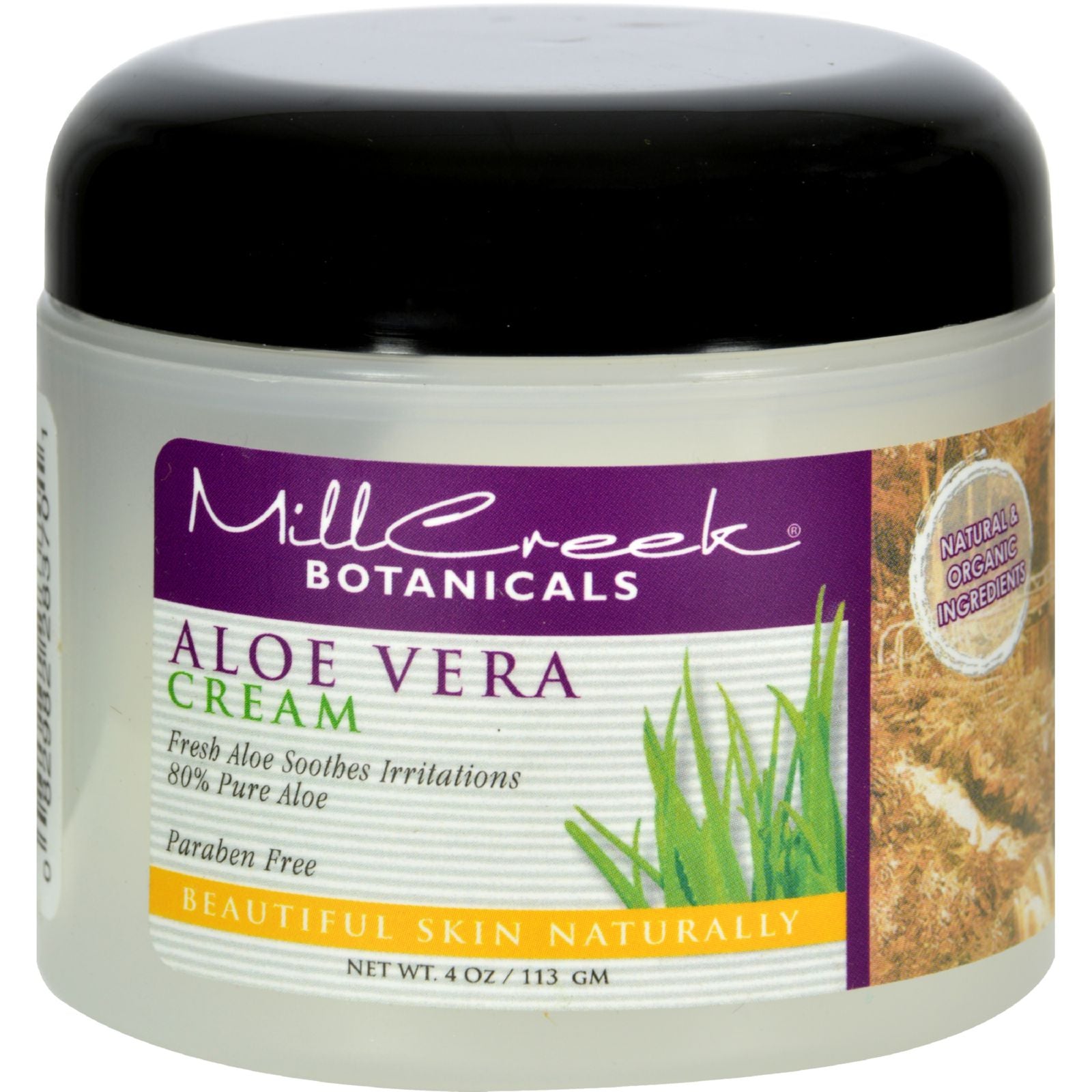 Mill Creek Aloe Vera Cream - 4 Oz - Eco-Friendly Home & Grocery