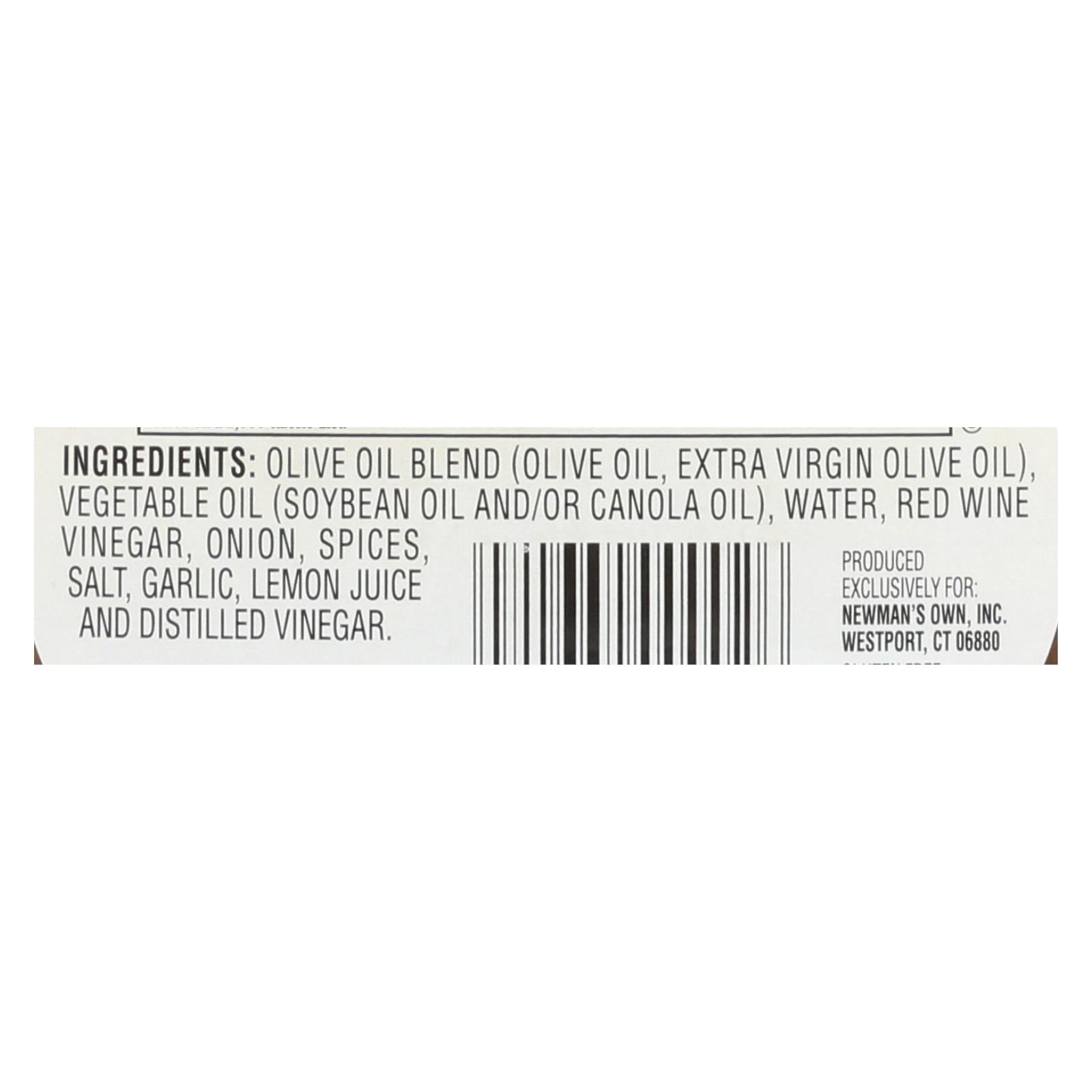 Newman's Own Red Wine Dressing - Vinegar And Olive Oil - Case Of 6 - 16 Fl Oz. - Eco-Friendly Home & Grocery