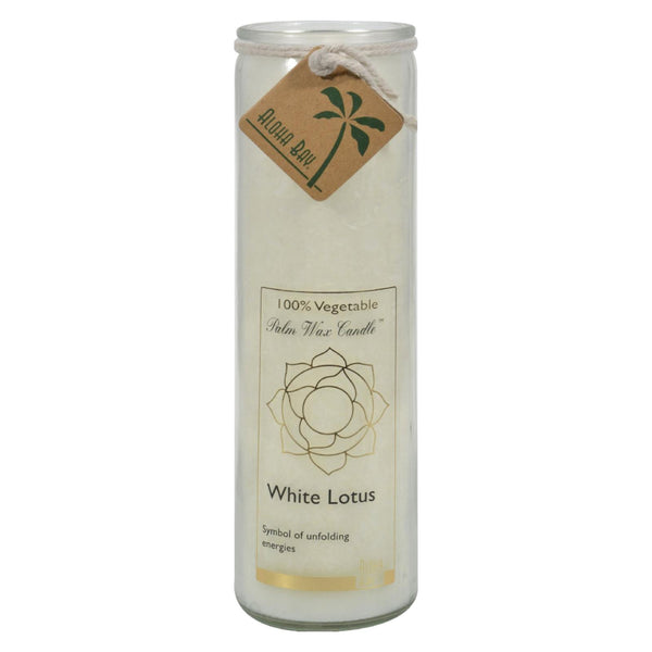 Aloha Bay - Chakra Jar Candle - White Lotus - 11 Oz - GreatEagleInc
