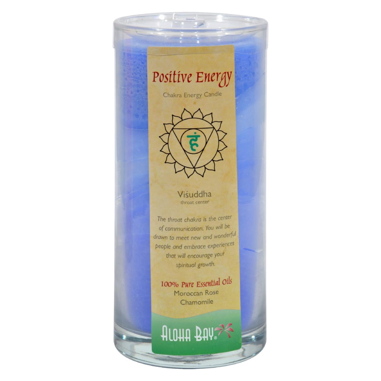 Aloha Bay - Chakra Jar Candle - Positive Energy - 11 Oz - GreatEagleInc