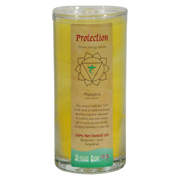 Aloha Bay - Chakra Jar Candle - Protection - 11 Oz - GreatEagleInc