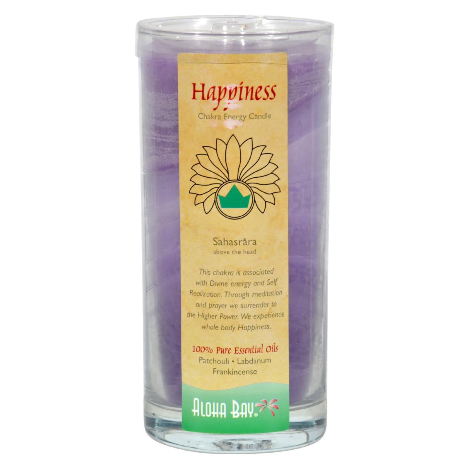 Aloha Bay - Chakra Jar Candle - Happiness - 11 Oz - GreatEagleInc