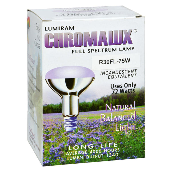 Chromalux 75 Watt Frosted Reflector Floodlights - 1 Bulb - Eco-Friendly Home & Grocery