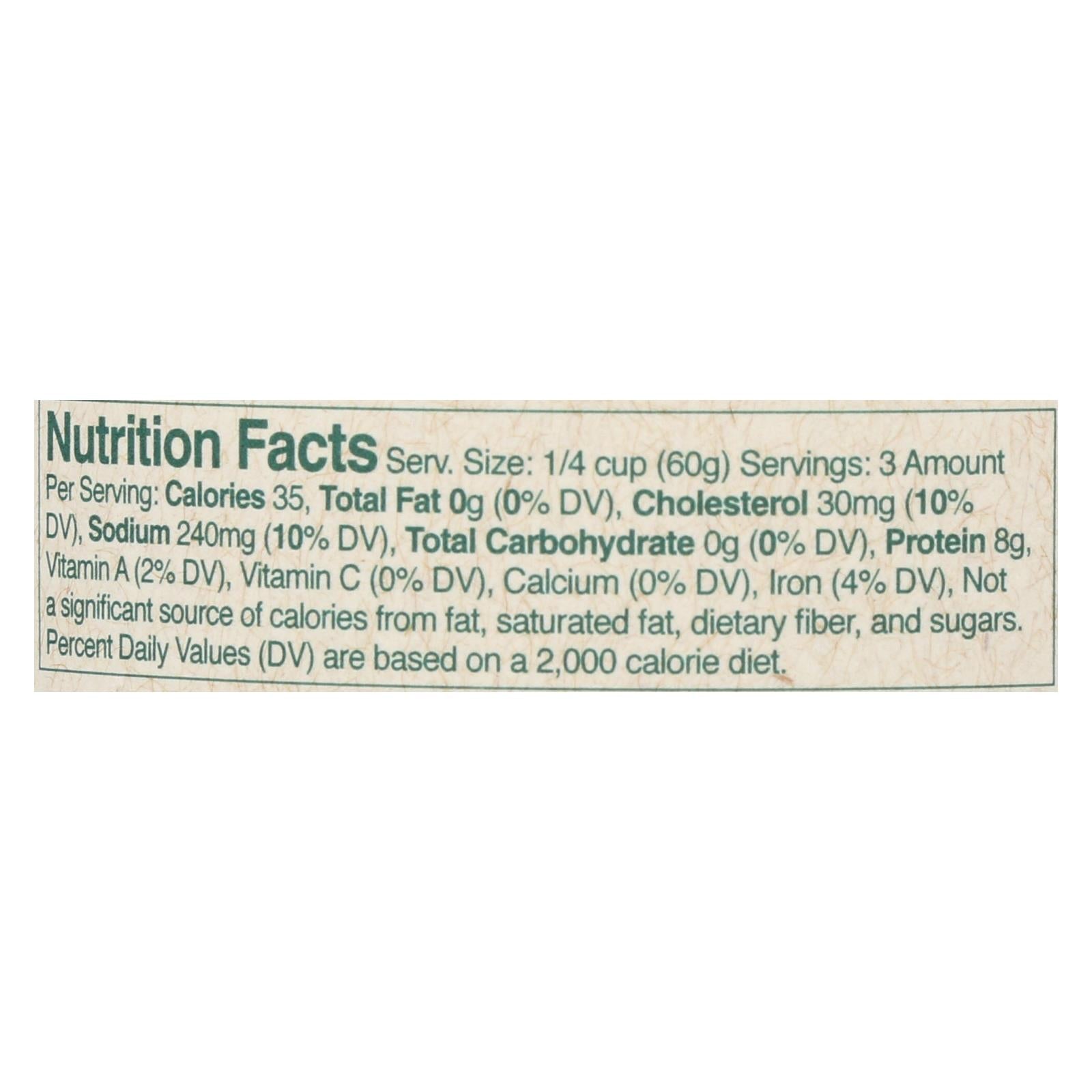 Bar Harbor - Chopped Clams - Case Of 12 - 6.5 Oz. - GreatEagleInc