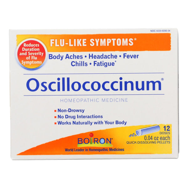 Boiron - Oscillococcinum - 12 Doses - Eco-Friendly Home & Grocery