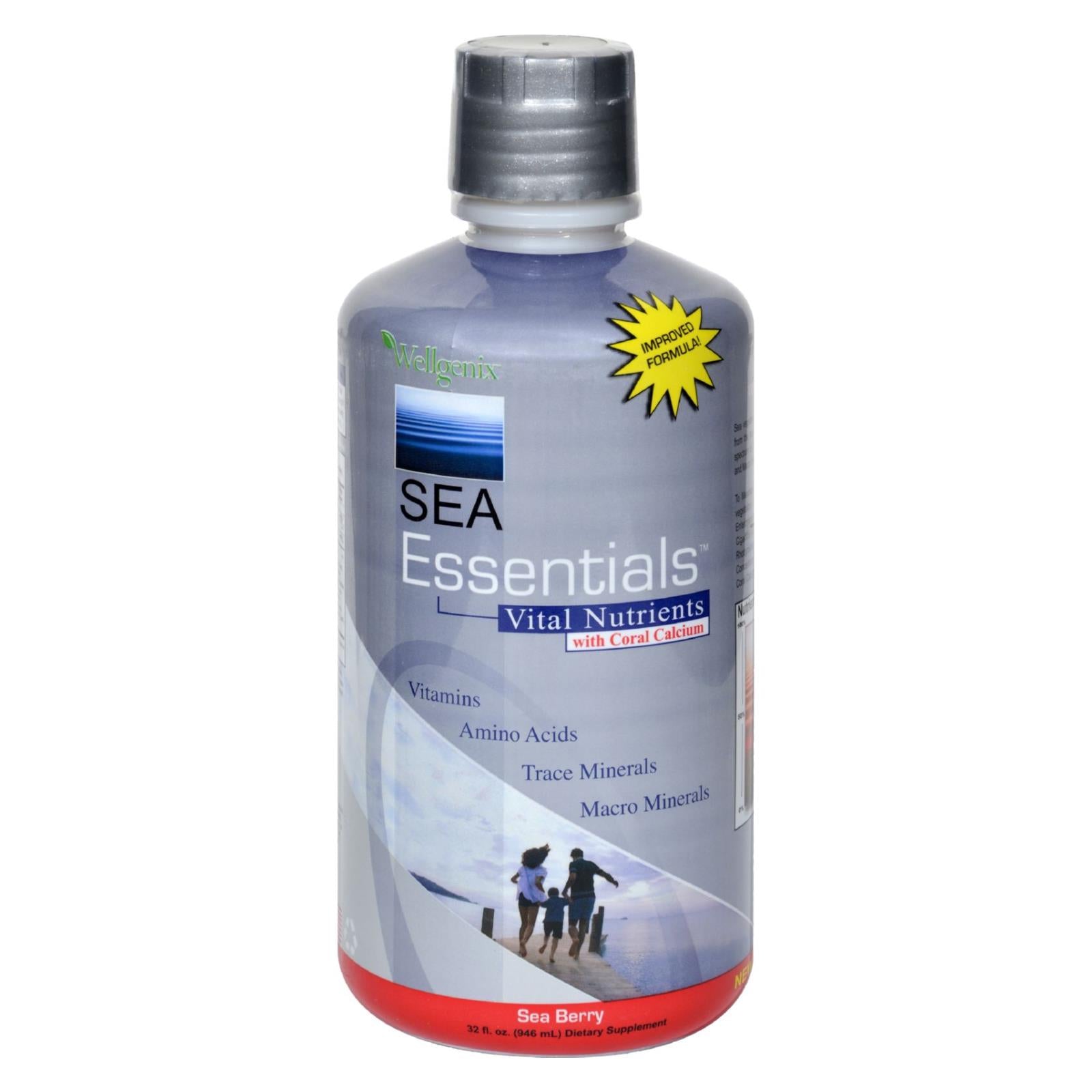 Heaven Sent Sea Essentials Vital Nutrients With Coral Calcium - 32 Fl Oz - GreatEagleInc
