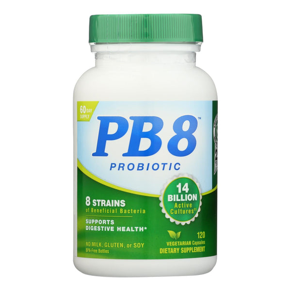 Nutrition Now Pb 8 Pro-biotic Acidophilus For Life - 120 Vegetarian Capsules - GreatEagleInc