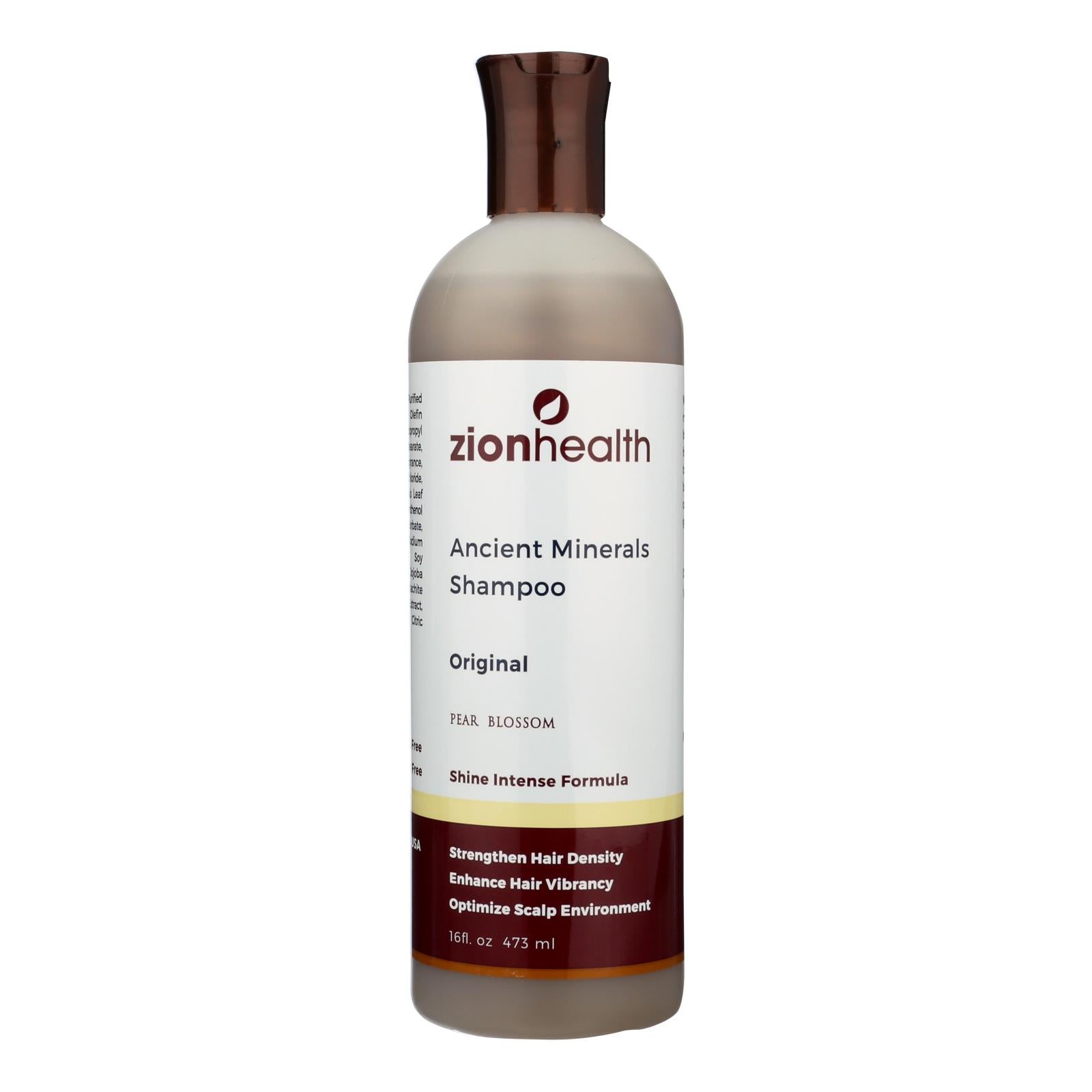 Zion Health Adama Clay Minerals Shampoo - 16 Fl Oz - GreatEagleInc