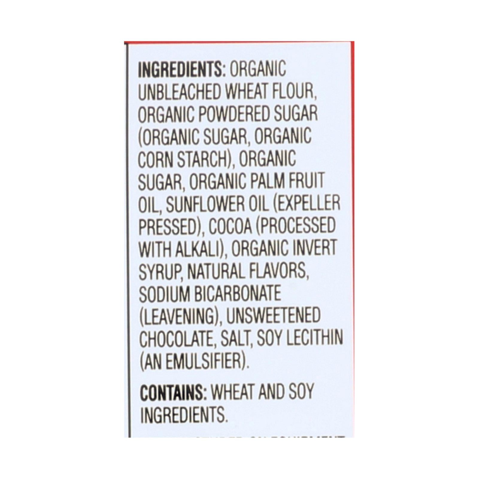 Newman's Own Organics Creme Filled Cookies - Chocolate - Case Of 6 - 13 Oz. - GreatEagleInc