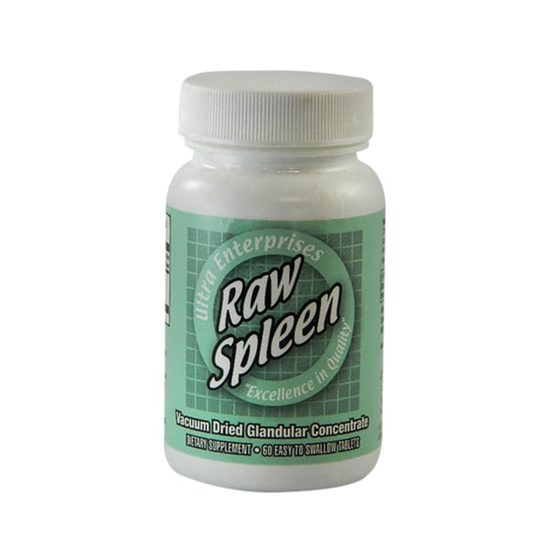 Ultra Glandulars Raw Spleen - 200 Mg - 60 Tablets - GreatEagleInc