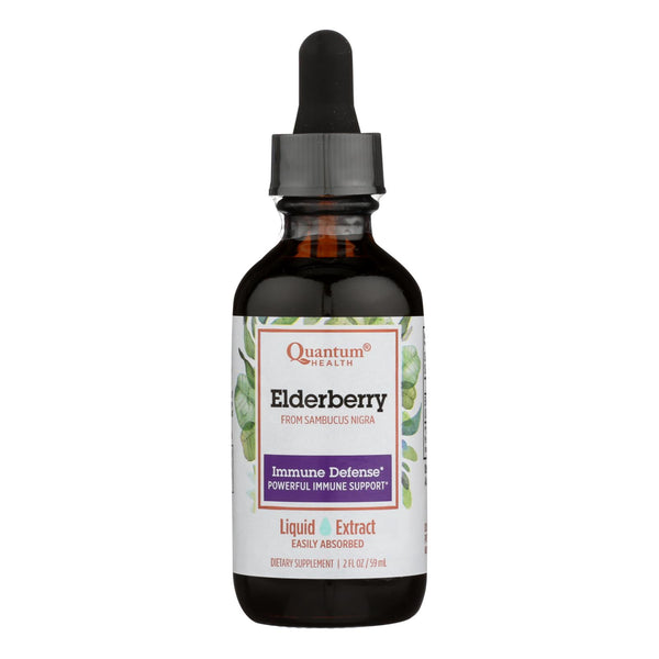 Quantum Elderberry Immune Defense Extract - 2 Fl Oz - Eco-Friendly Home & Grocery