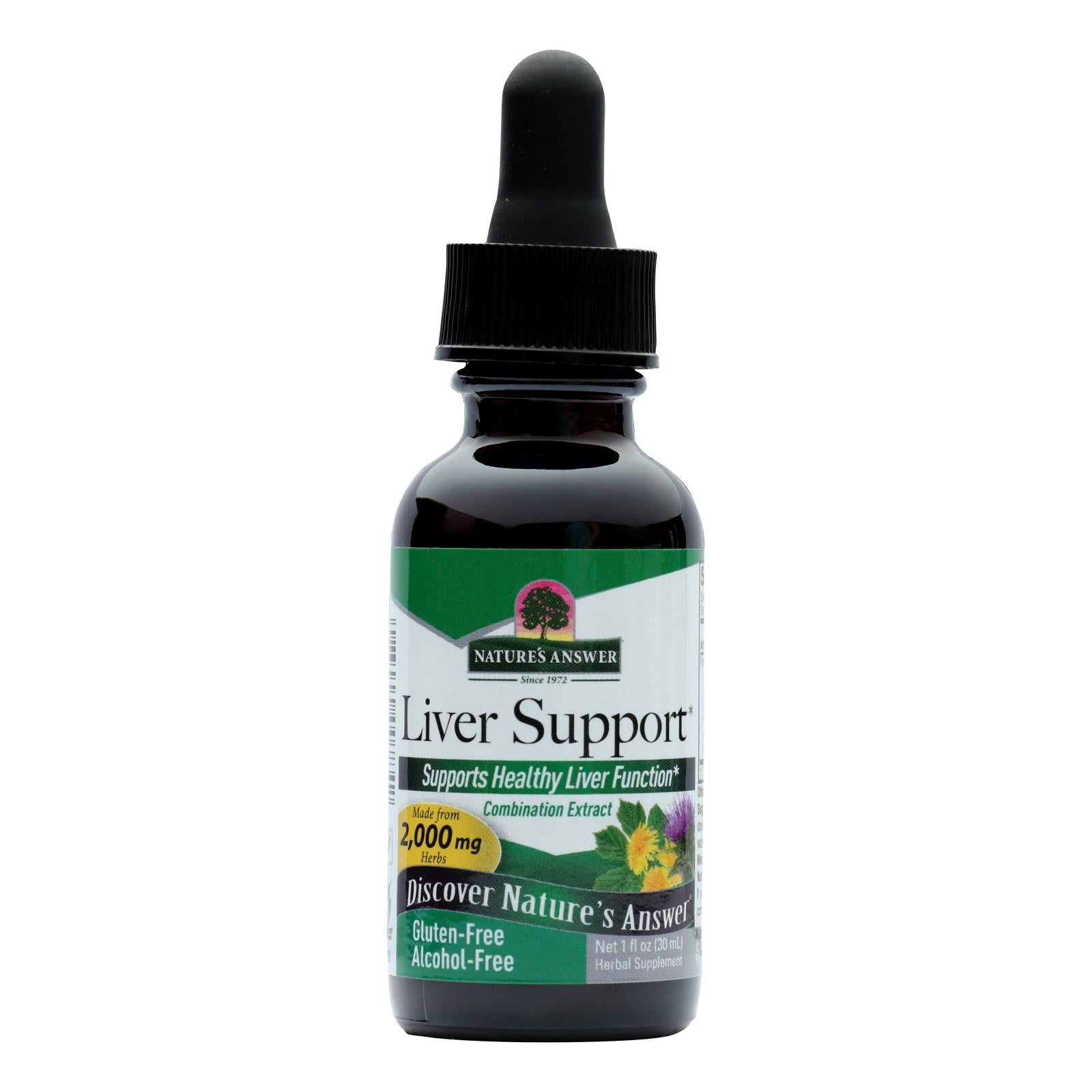 Nature's Answer - Liver Support Alcohol Free - 1 Fl Oz Nature's Answer