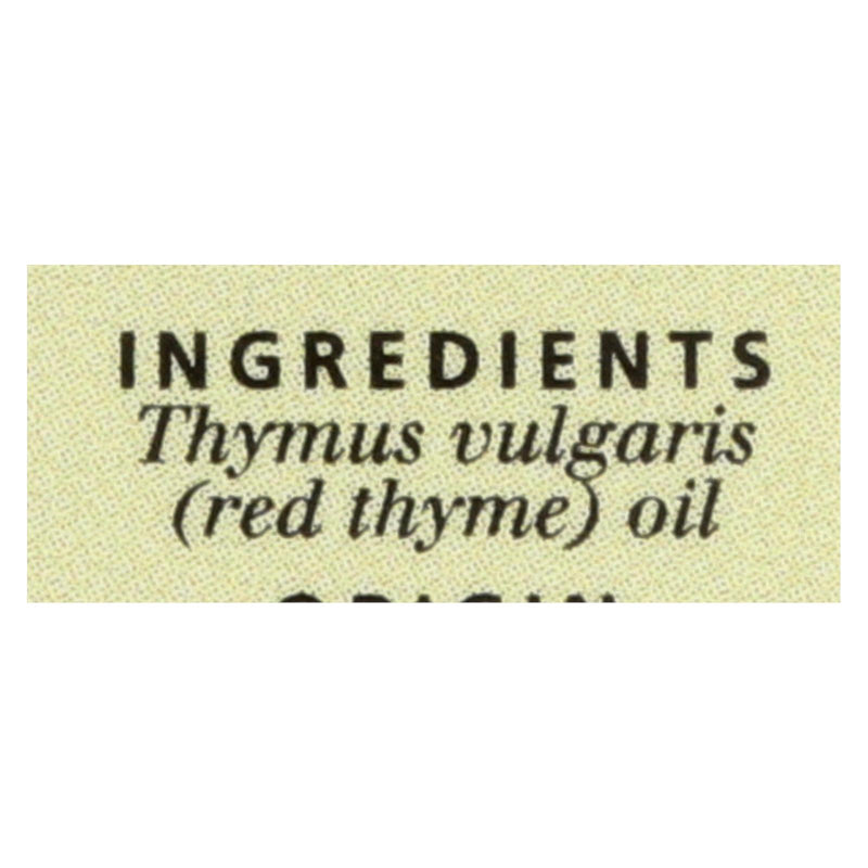 Aura Cacia - Essential Oil - Red Thyme - .5 Oz - GreatEagleInc