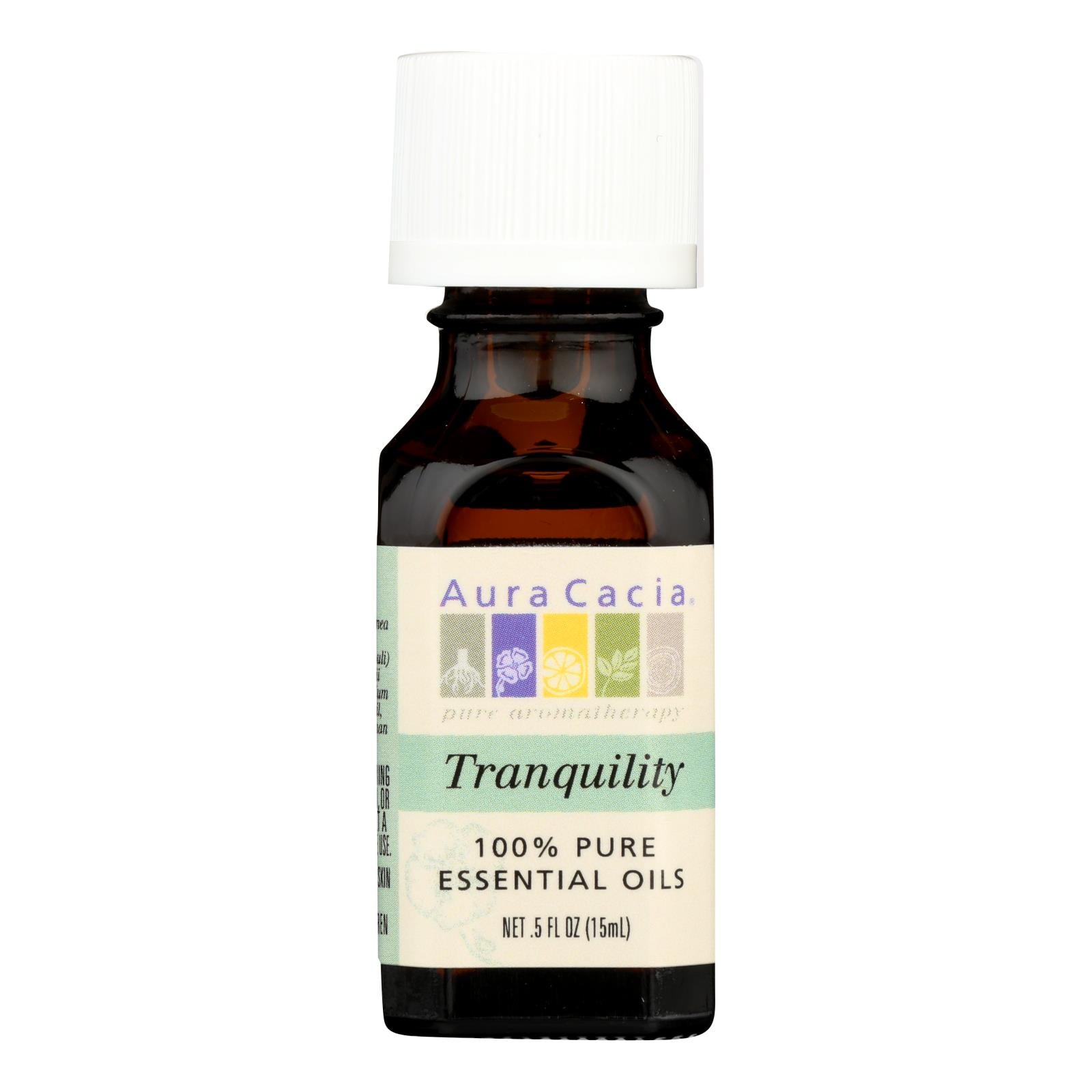 Aura Cacia - Pure Essential Oils Tranquility - 0.5 Fl Oz - GreatEagleInc