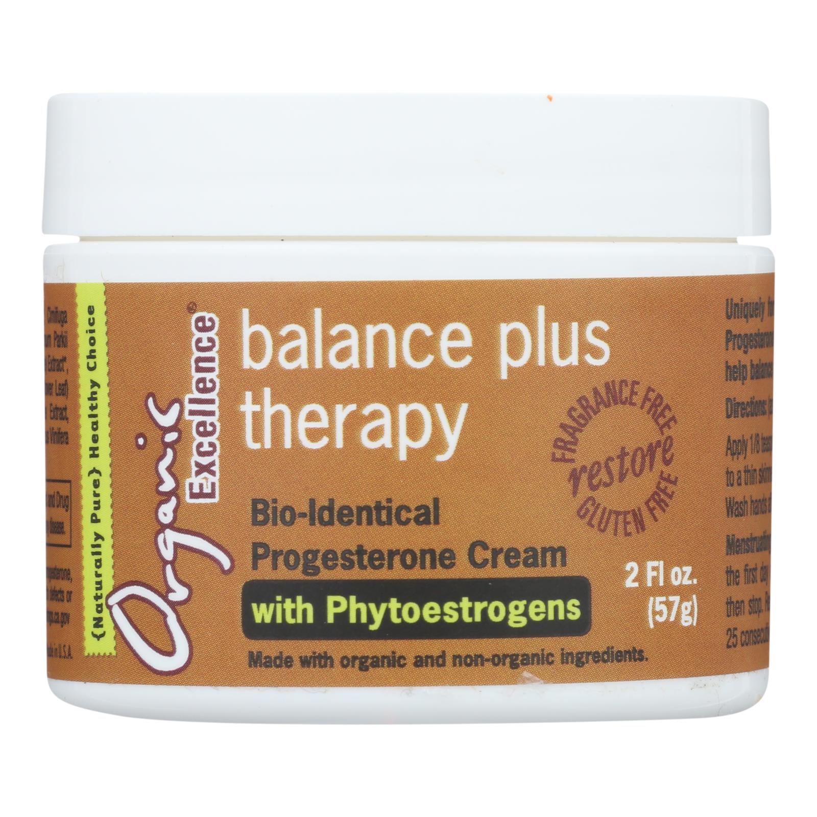 Organic Excellence Balance Plus Therapy - 2 Oz - Eco-Friendly Home & Grocery