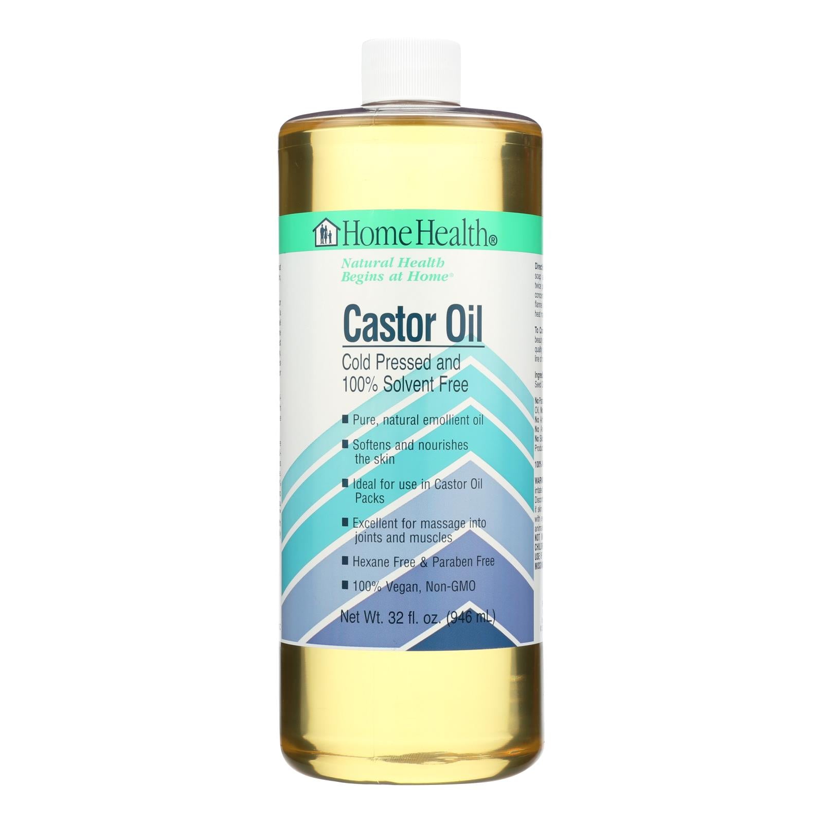 Home Health Castor Oil - 32 Fl Oz - GreatEagleInc