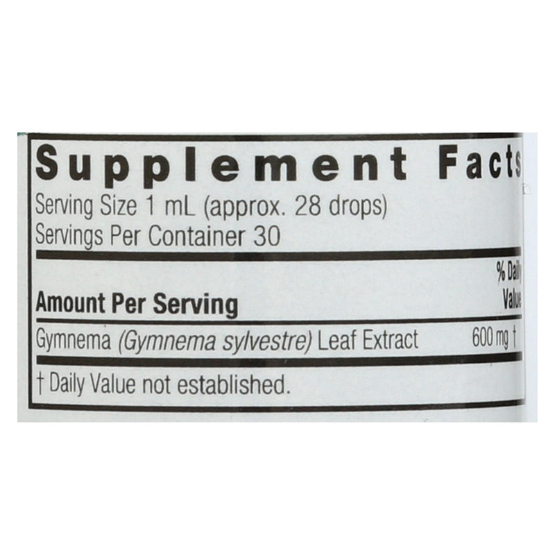 Nature's Answer - Gymnema Leaf Alcohol Free - 1 Fl Oz - Eco-Friendly Home & Grocery