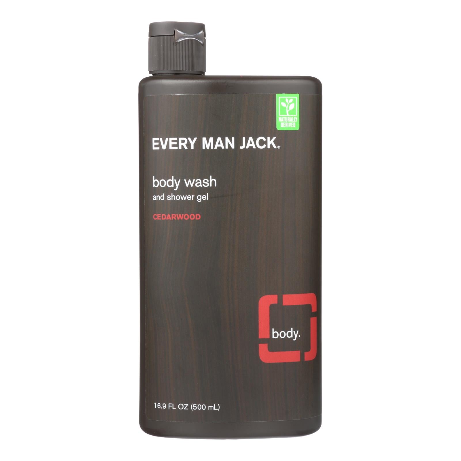 Every Man Jack Body Wash - Cedarwood - 16.9 Oz - GreatEagleInc