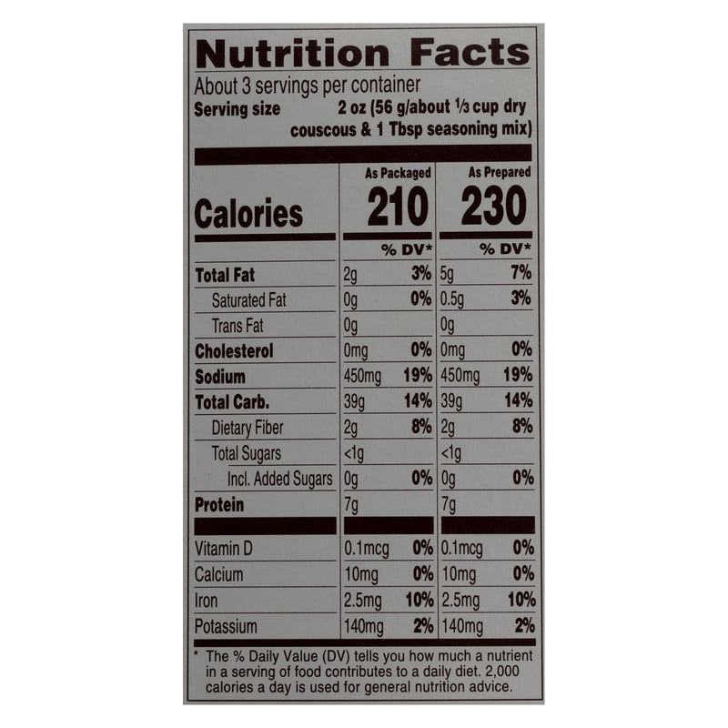 Near East Couscous Mix - Toasted Pine Nut - Case Of 12 - 5.6 Oz. - GreatEagleInc