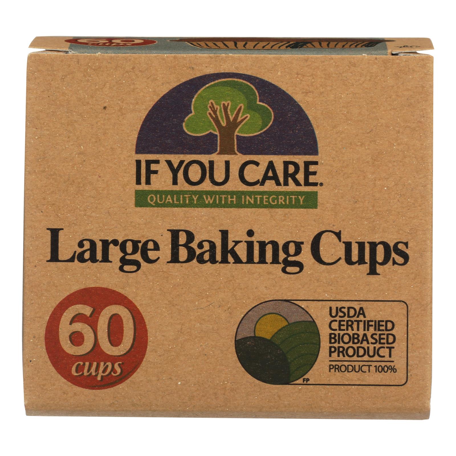 If You Care Baking Cups - Brown 2.5 Inch - Case Of 24 - 60 Count - GreatEagleInc