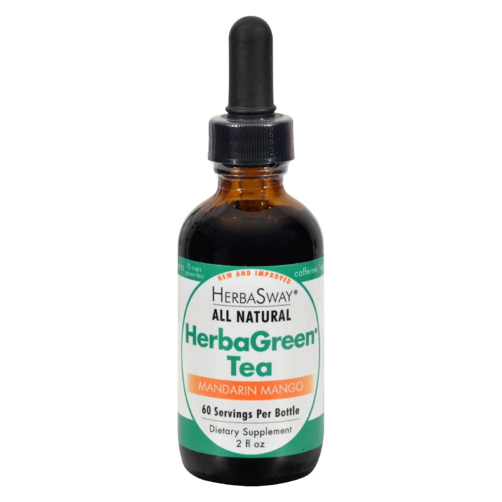 Herbasway Laboratories Herbagreen Tea Mandarin Mango - 2 Fl Oz - Eco-Friendly Home & Grocery