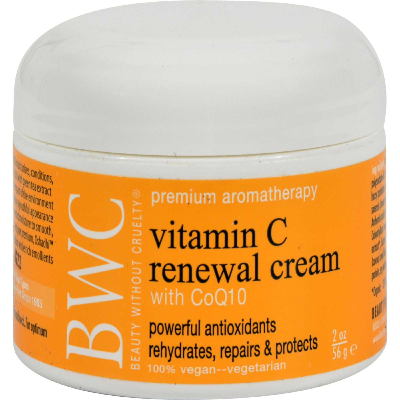 Beauty Without Cruelty Renewal Cream Vitamin C With Coq10 - 2 Oz - Eco-Friendly Home & Grocery