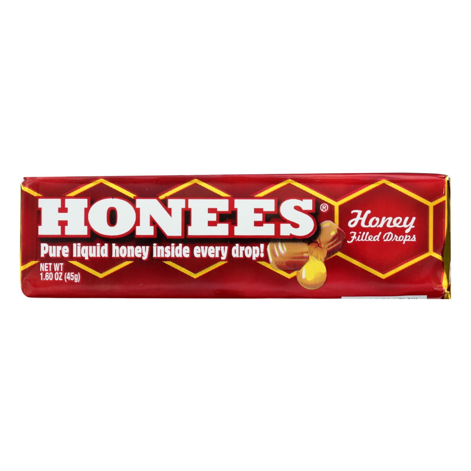 Honees Honey Filled Drops - Case Of 24 - 1.6 Oz - Eco-Friendly Home & Grocery