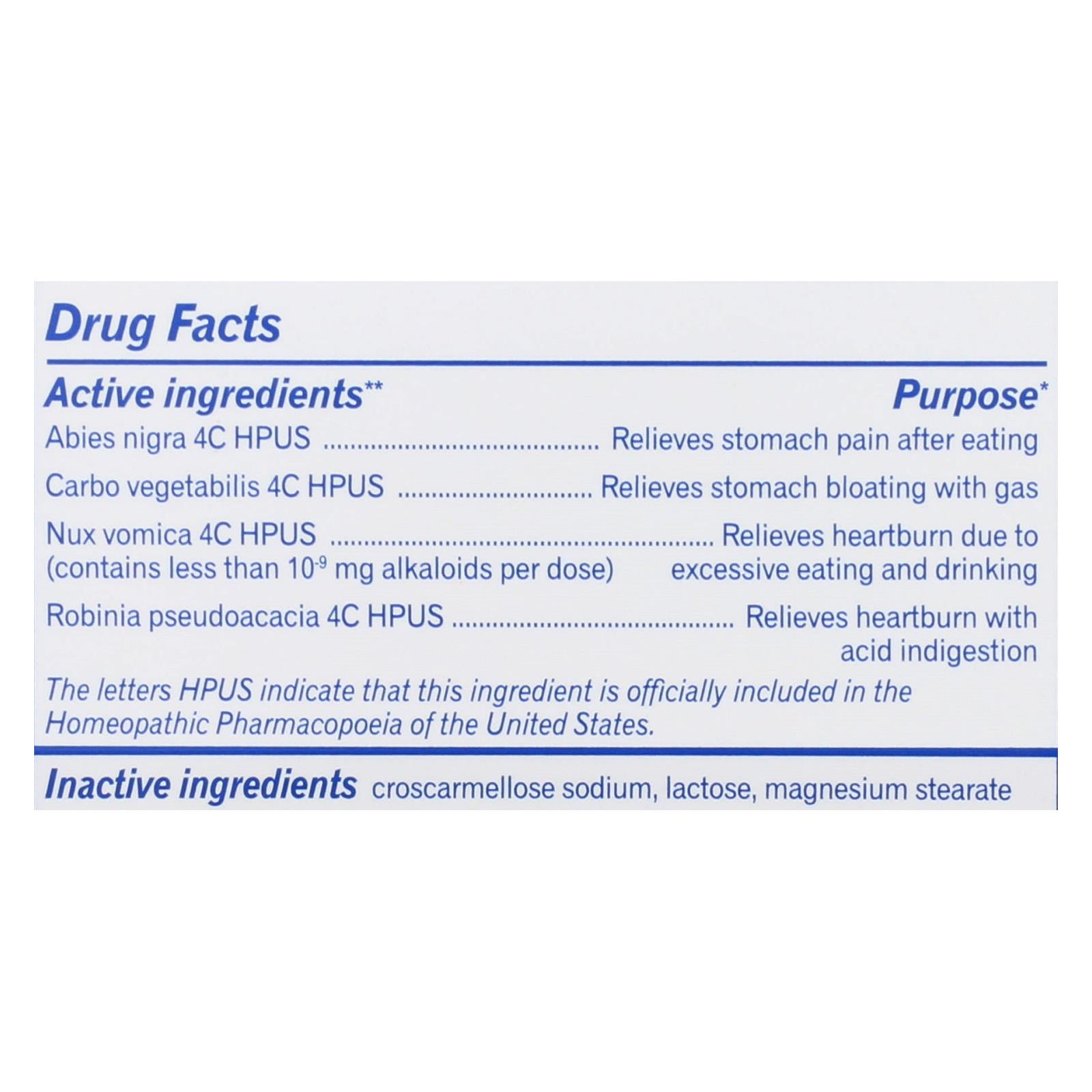 Boiron - Acidil - 60 Tablets - GreatEagleInc