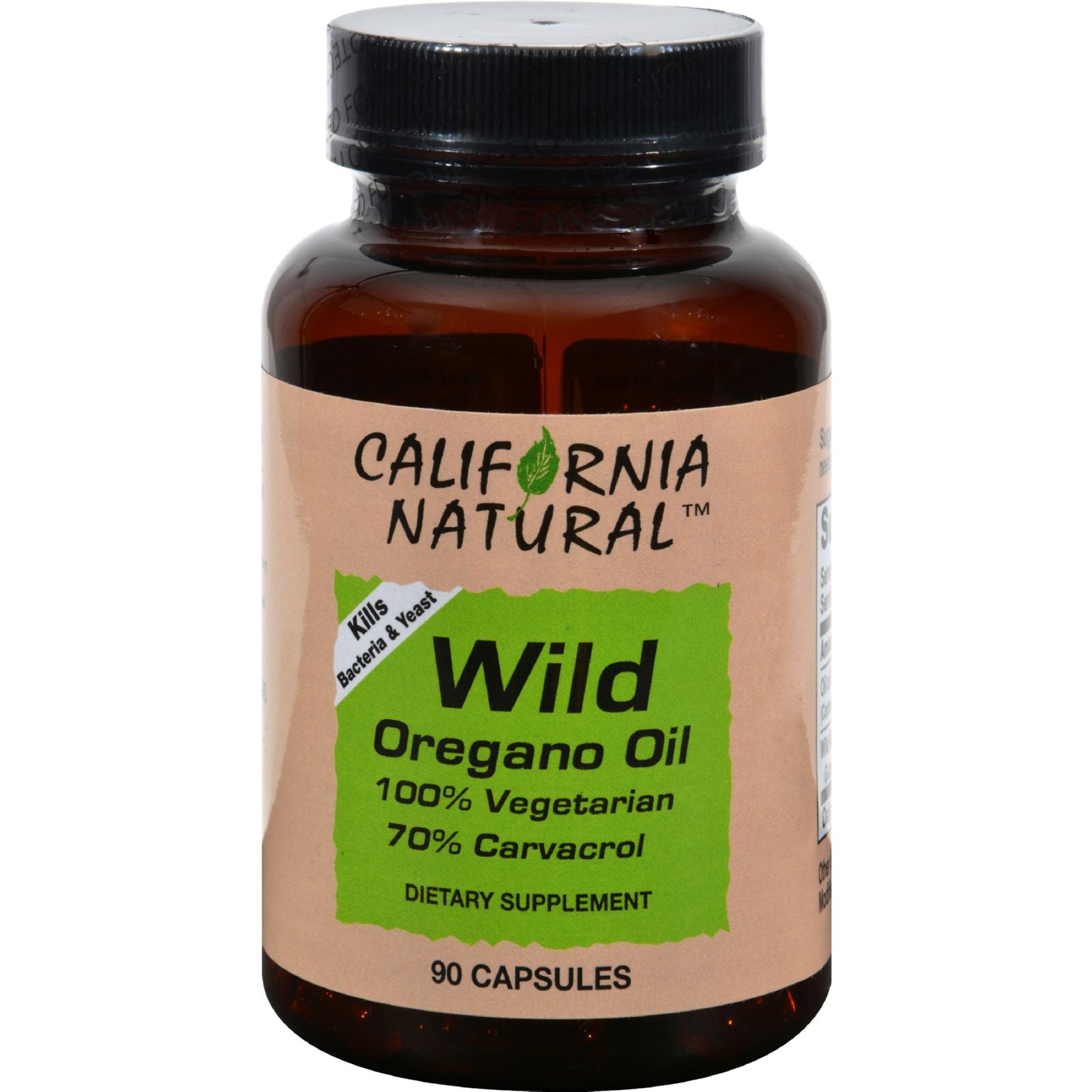 California Natural Wild Oregana Oil - 400 Mg - 90 Capsules - GreatEagleInc