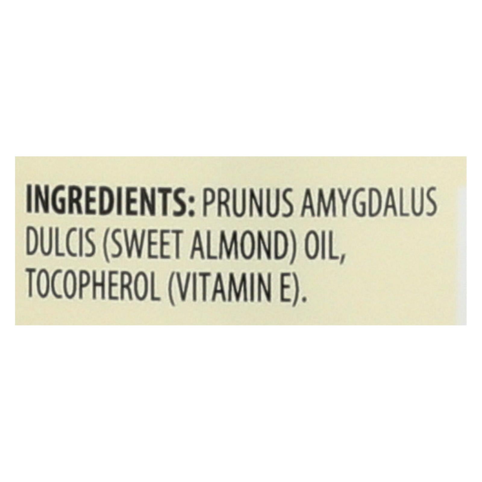 Aura Cacia - Natural Skin Care Oil Sweet Almond - 16 Fl Oz - GreatEagleInc