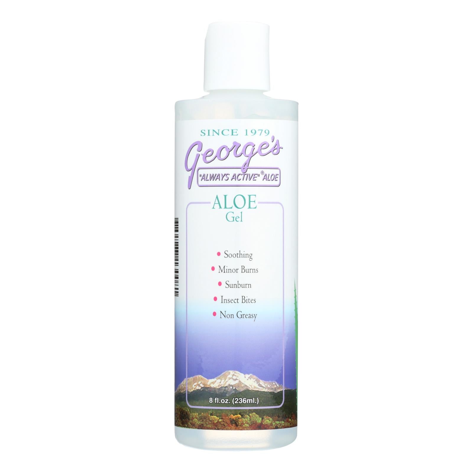 George's Aloe Vera Gel - 8 Fl Oz - Eco-Friendly Home & Grocery
