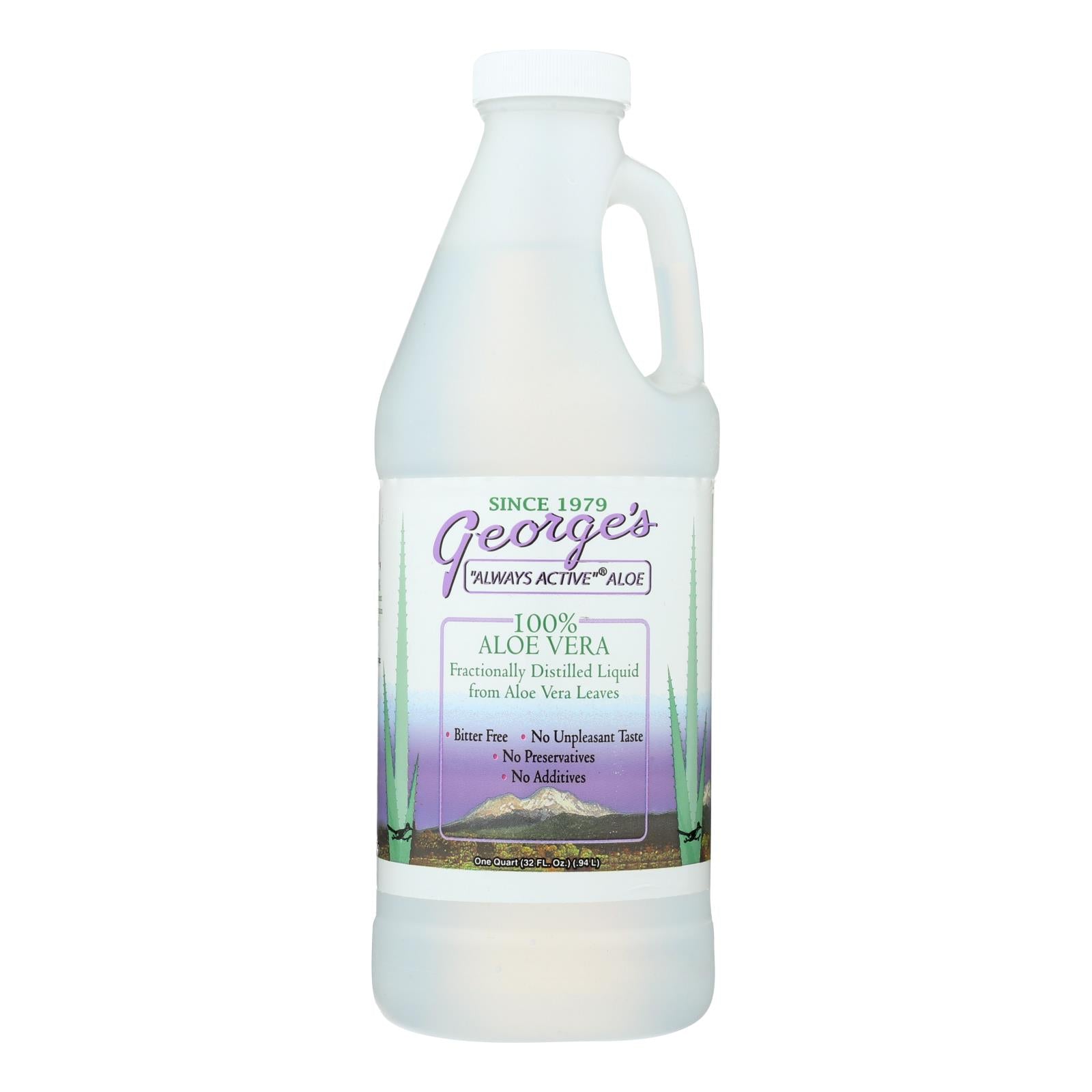 George's Aloe Vera - 32 Fl Oz - Eco-Friendly Home & Grocery