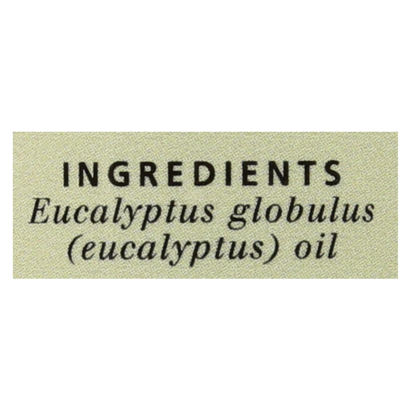 Aura Cacia - Essential Oil Eucalyptus Pure - 2 Fl Oz - GreatEagleInc