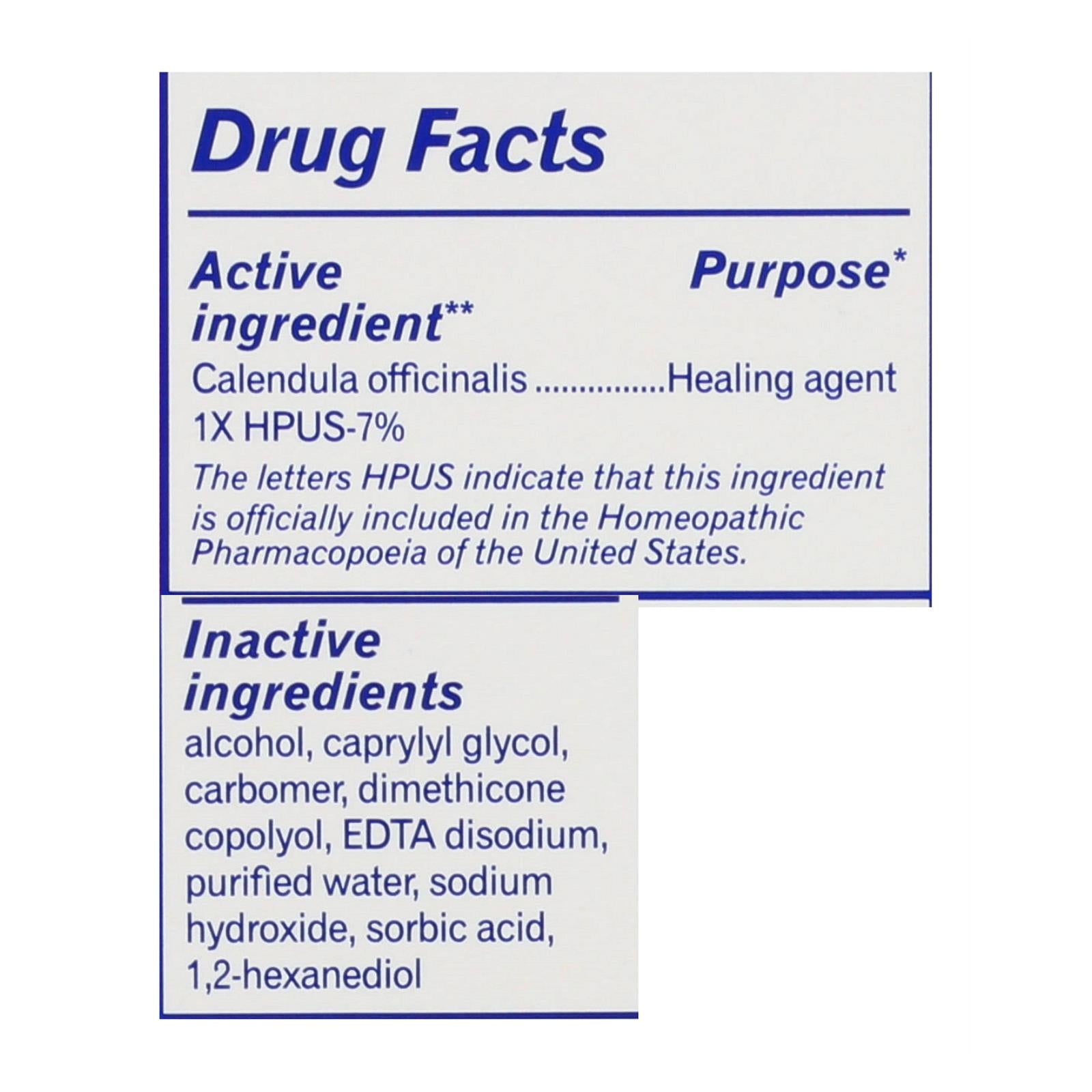 Boiron - Calendula Gel - 2.5 Oz - GreatEagleInc