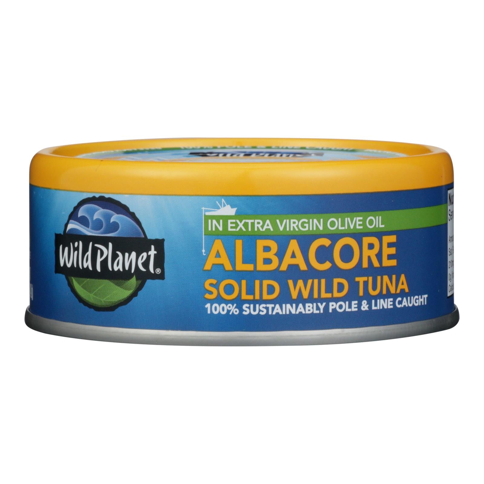 Wild Planet Wild Albacore Tuna In Extra Virgin Olive Oil - Case Of 12 - 5 Oz. - GreatEagleInc