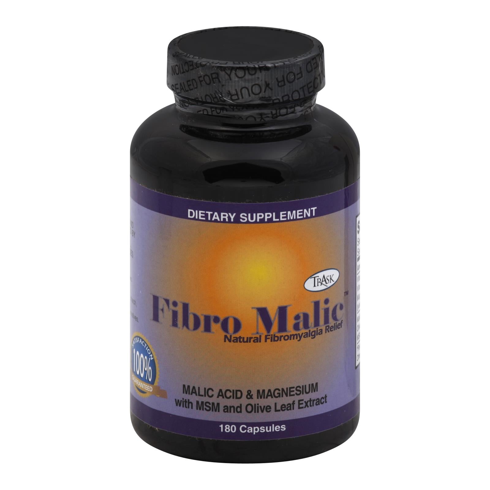 Fibro Malic - Malic Acid And Magnesium - 180 Capsules - Eco-Friendly Home & Grocery