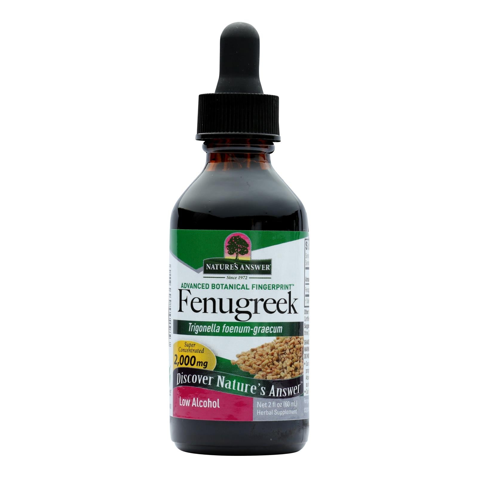 Nature's Answer - Fenugreek Seed - 2 Fl Oz - Eco-Friendly Home & Grocery