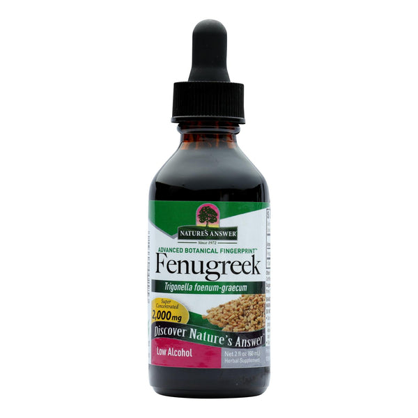 Nature's Answer - Fenugreek Seed - 2 Fl Oz - Eco-Friendly Home & Grocery