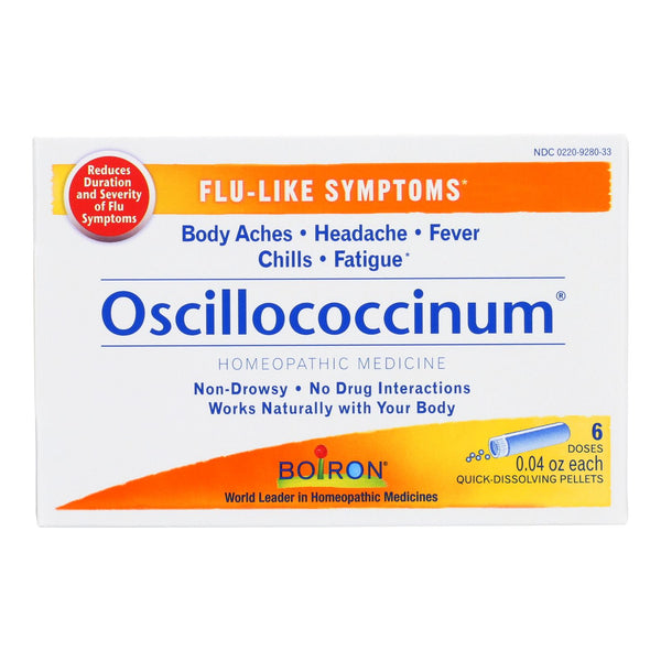 Boiron - Oscillococcinum - 6 Doses - Eco-Friendly Home & Grocery