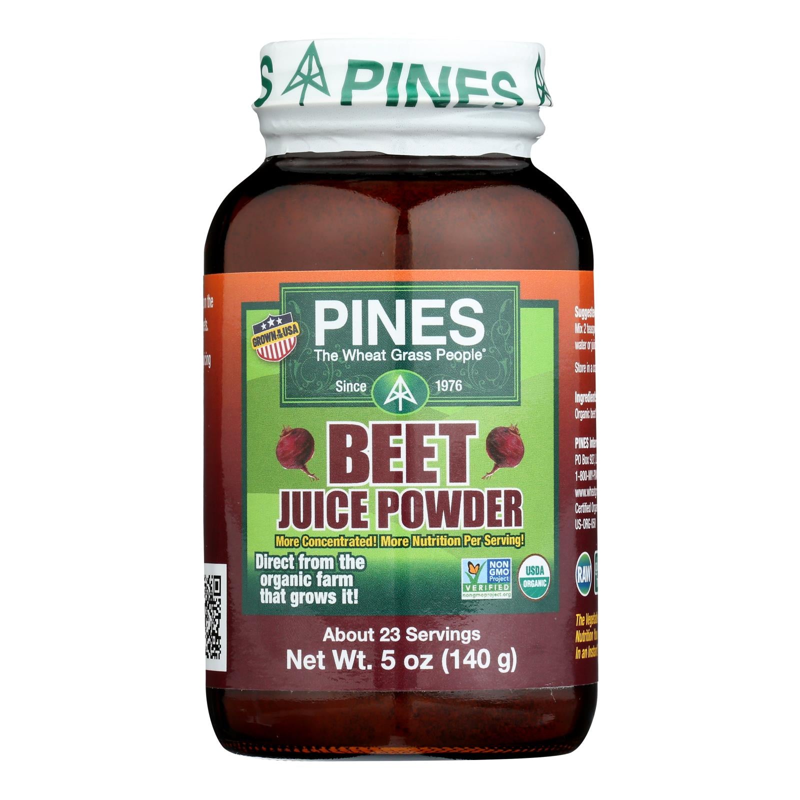 Pines International Beet Juice Powder - 5 Oz - Eco-Friendly Home & Grocery