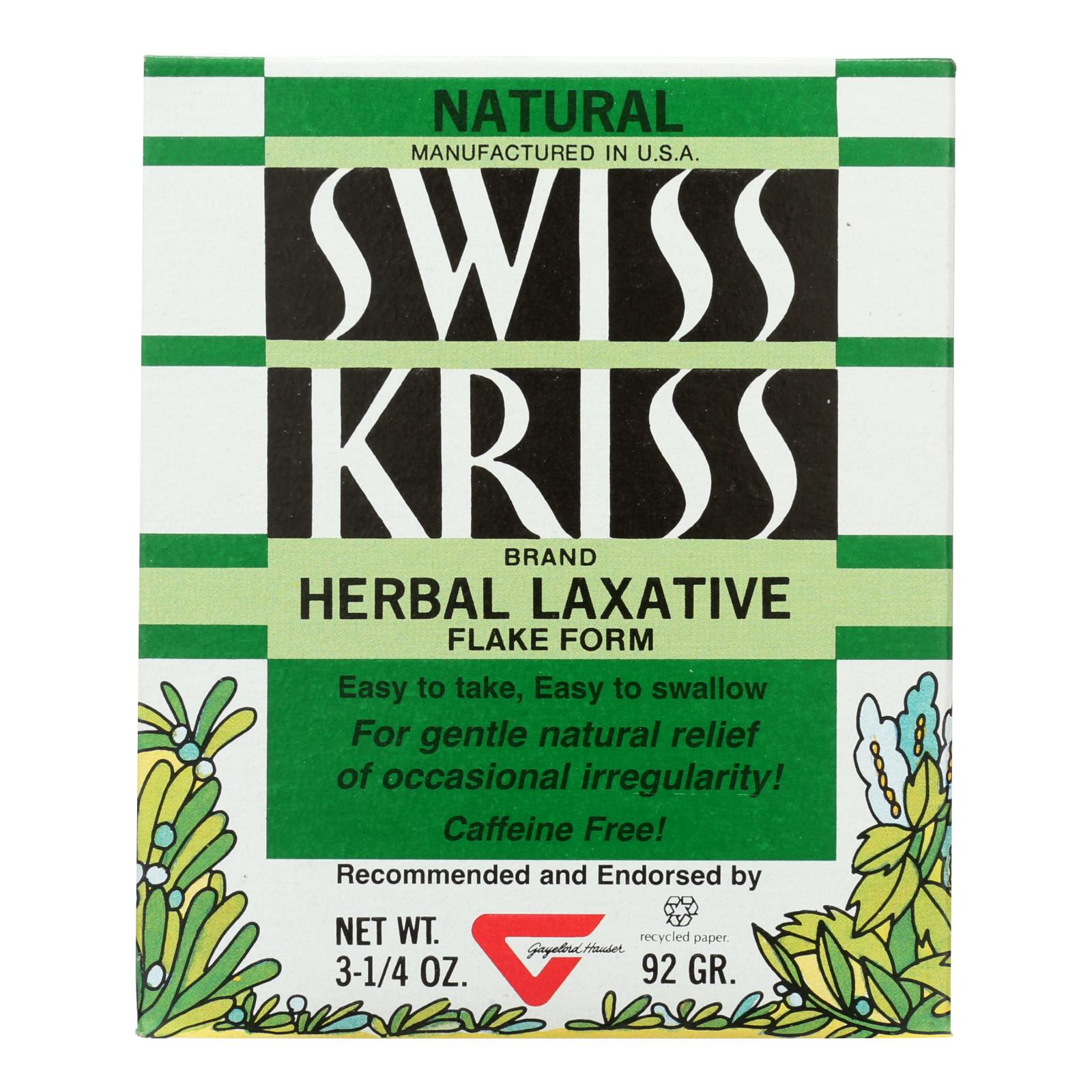 Modern Natural Products Swiss Kriss Herbal Laxative Bulk - 3.25 Oz - Eco-Friendly Home & Grocery