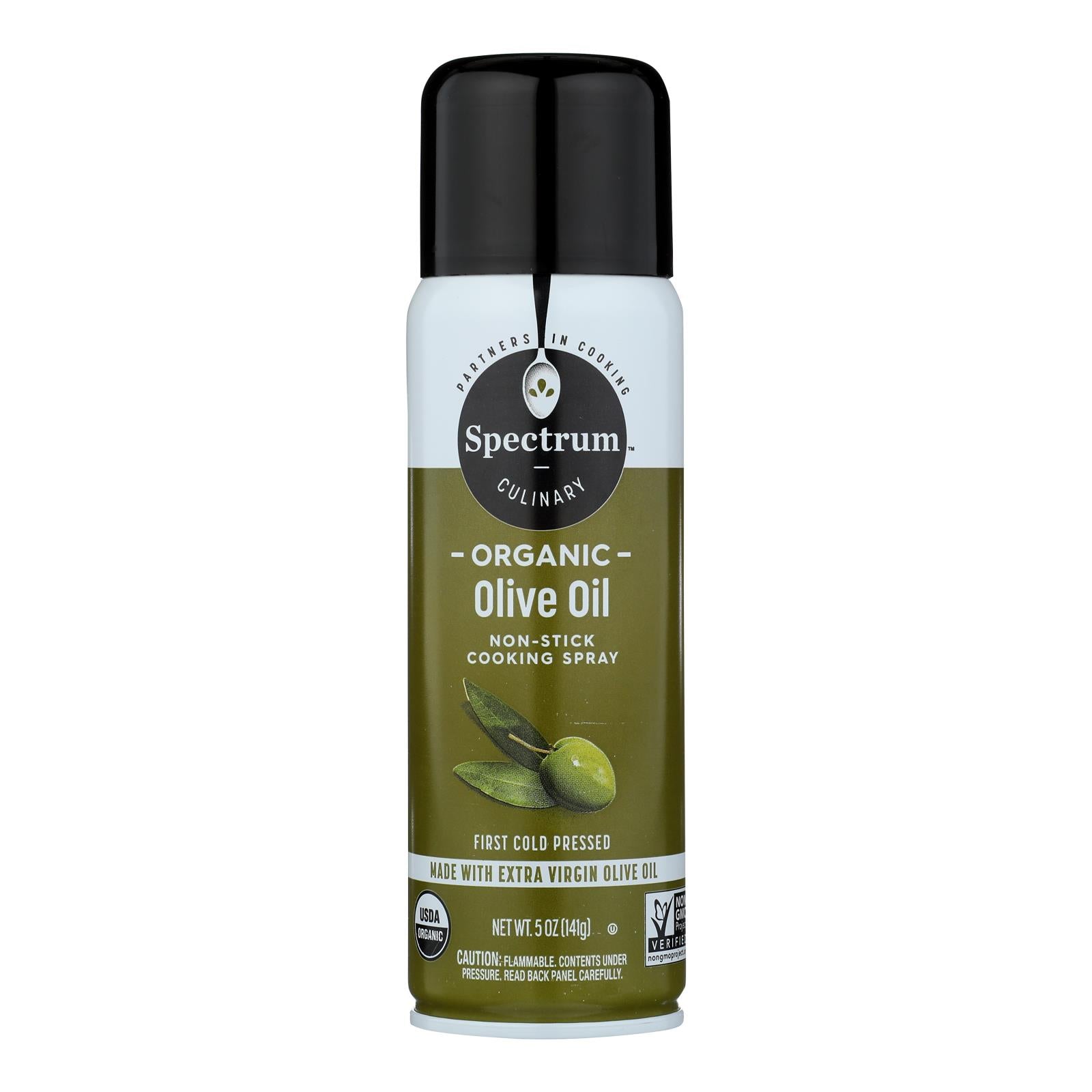 Spectrum Naturals Organic Extra Virgin Olive Spray Oil - Case Of 6 - 5 Fl Oz. - GreatEagleInc