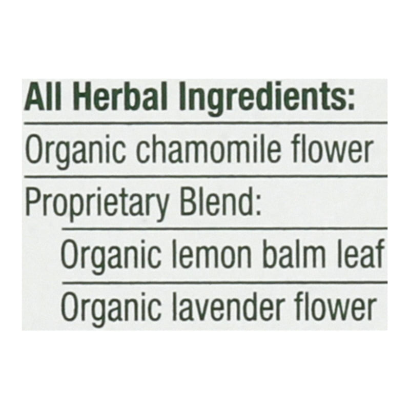 Traditional Medicinals Organic Chamomile With Lavender Herbal Tea - Caffeine Free - Case Of 6 - 16 Bags - GreatEagleInc