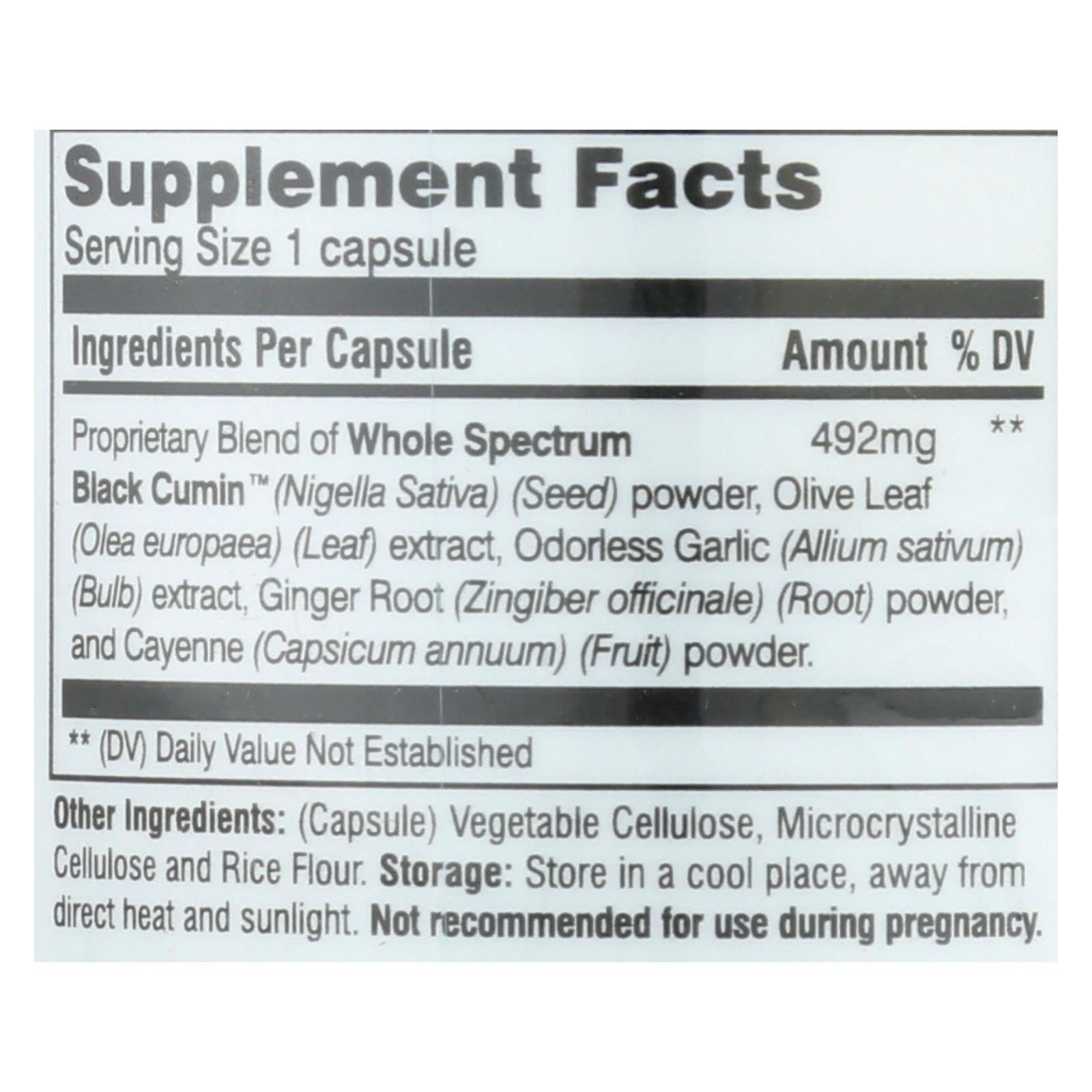 Amazing Herbs - Black Seed Theramune Ultimate - 100 Capsules - Eco-Friendly Home & Grocery