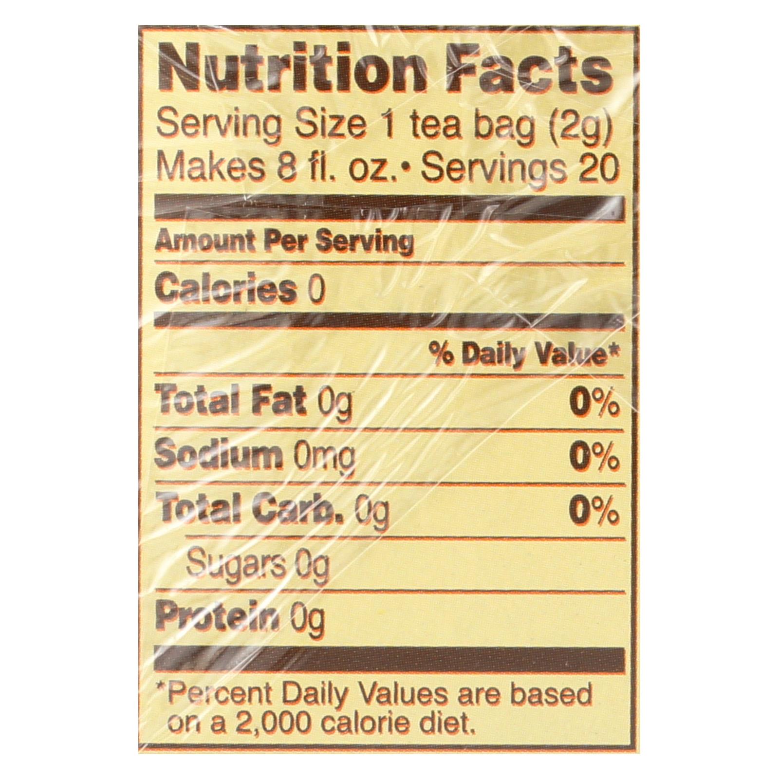 Celestial Seasonings Herbal Tea Caffeine Free Bengal Spice - 20 Tea Bags - Case Of 6 - GreatEagleInc