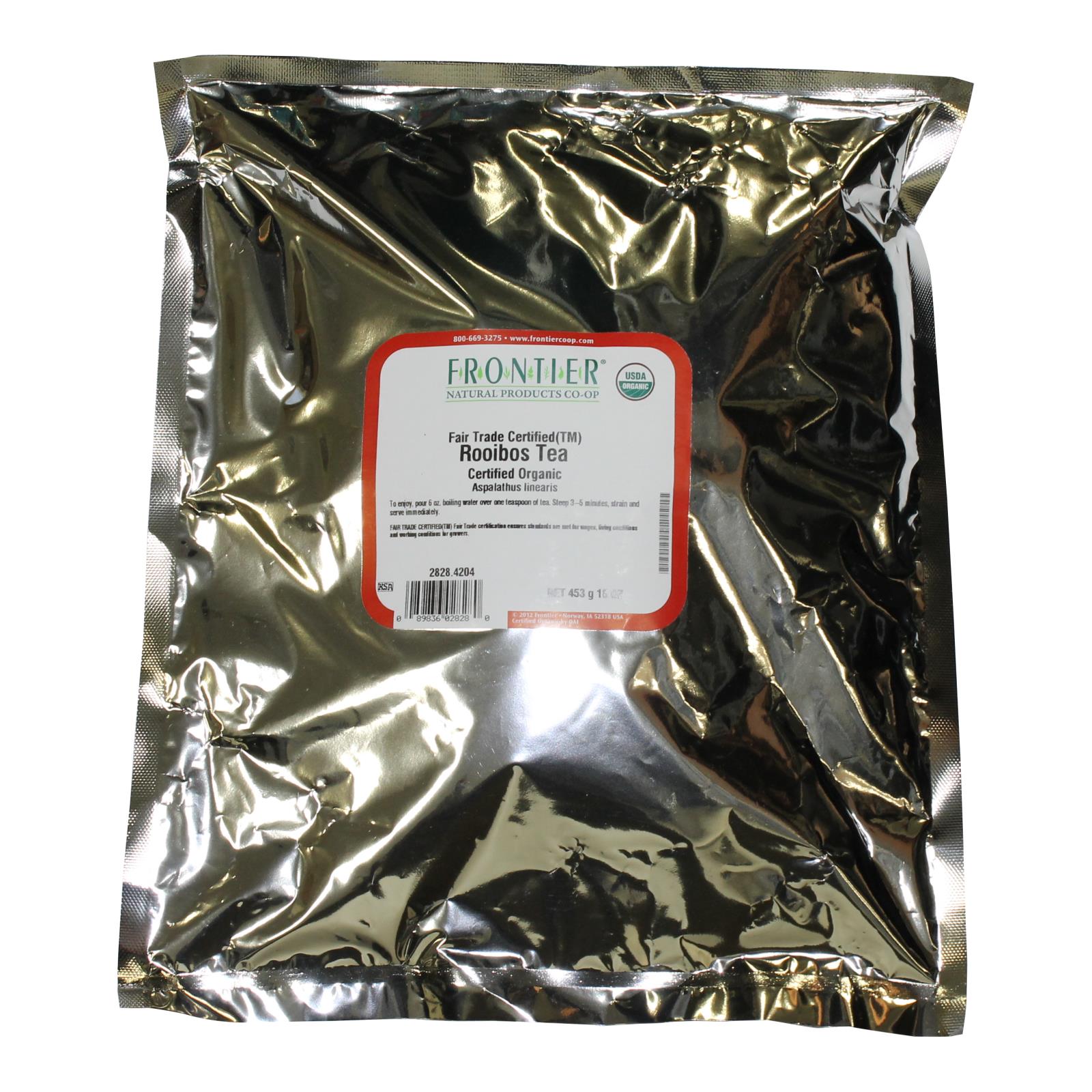 Frontier Herb Tea - Organic - Rooibos - Bulk - 1 Lb - Eco-Friendly Home & Grocery