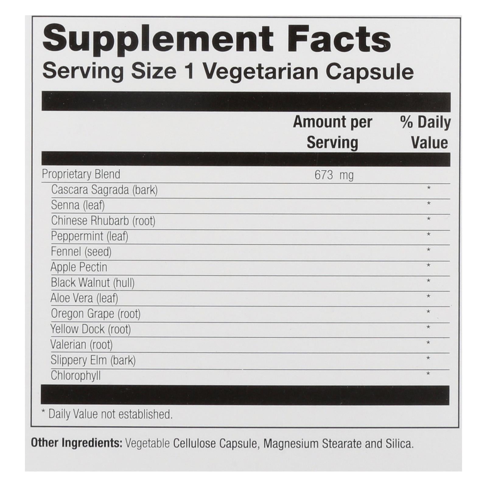 Natural Balance Ultra Colon Clenz - 60 Vegetarian Capsules - Eco-Friendly Home & Grocery