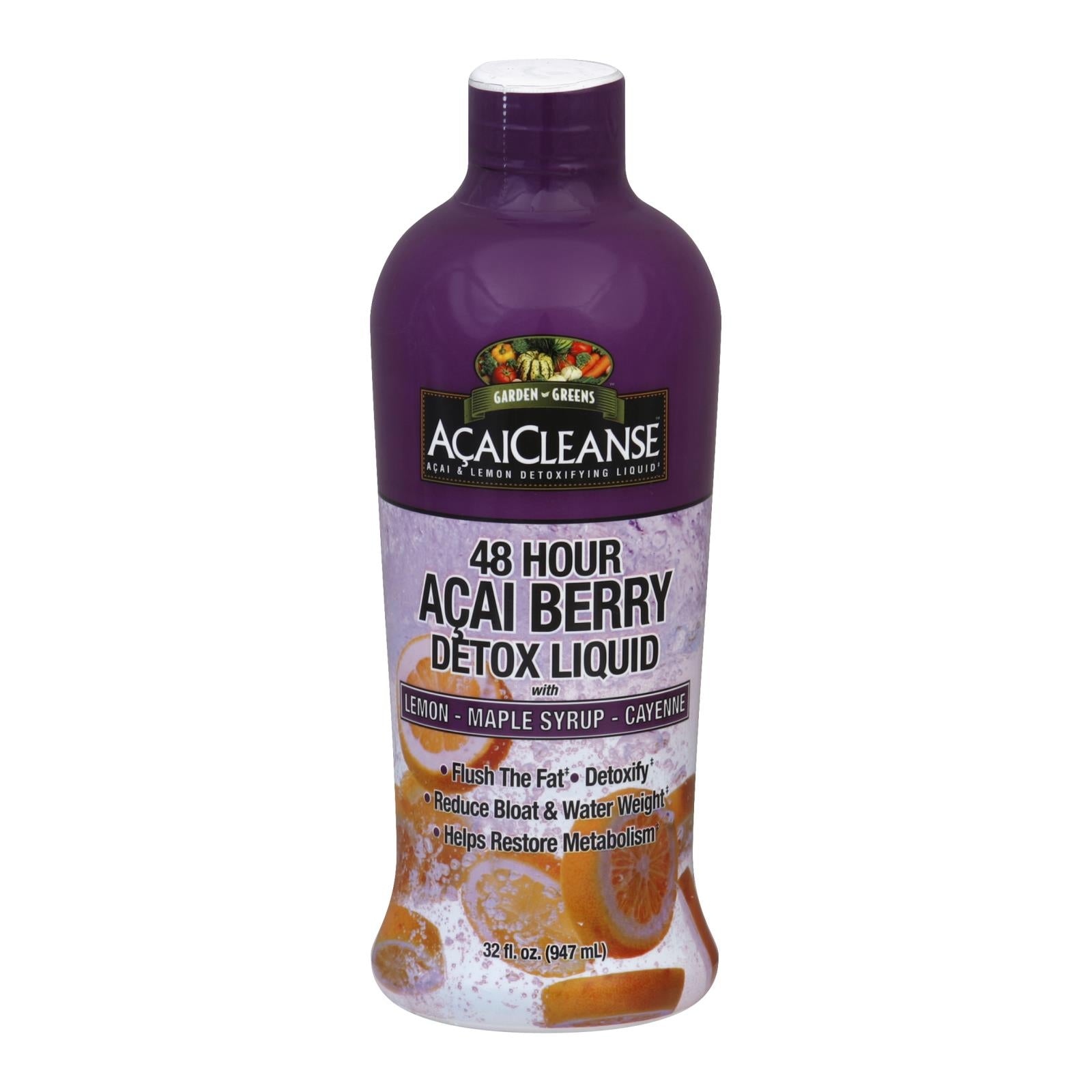 Garden Greens Acaicleanse 48-hour Acai Berry Detox - 32 Fl Oz - Eco-Friendly Home & Grocery