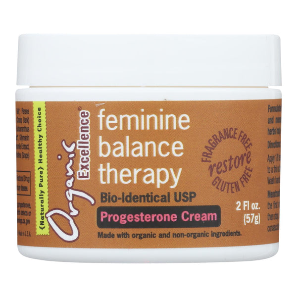 Organic Excellence Feminine Balance Therapy - 2 Oz - Eco-Friendly Home & Grocery